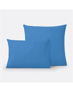 Наволочка однотонная из поликоттона Scenario синий La redoute interieurs