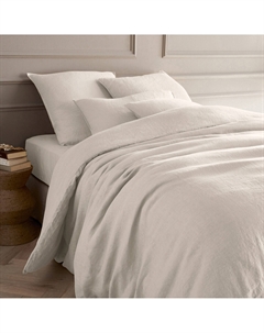 Пододеяльник из стираного льна Elina бежевый Am.pm.