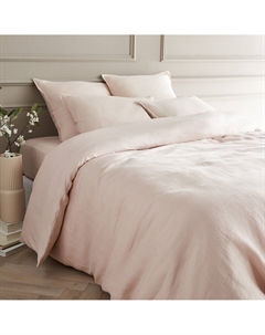 Пододеяльник из стираного льна Elina розовый Am.pm.