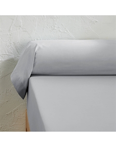 Наволочка для кроватного валика из хлопковой перкали Scenario серый La redoute interieurs