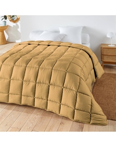 Летнее одеяло насыщенного цвета бежевый La redoute interieurs