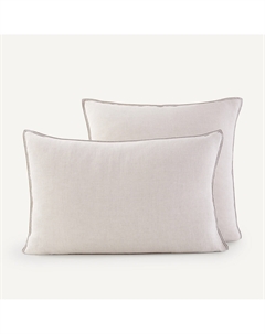 Наволочка на подушку из стираной пеньки Helm бежевый Am.pm.