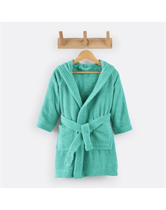 Халат детский с капюшоном 350 гм Scenario синий La redoute interieurs