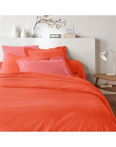 Пододеяльник из хлопка Scenario черный La redoute interieurs