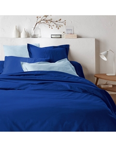 Пододеяльник из хлопка Scenario синий La redoute interieurs