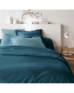 Пододеяльник однотонный из поликоттона Scenario синий La redoute interieurs