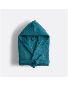 Халат с капюшоном из махровой ткани 450 гм синий La redoute interieurs