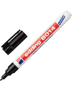 Маркер промышленный перманентный E-8014/1 для лабораторий черный 1 мм Edding