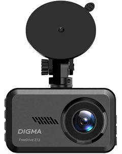Видеорегистратор Digma FD213 FreeDrive 213 черный 2Mpix 1440x2560 126гр.