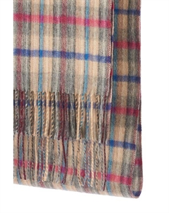 Шарф шерстяной в клетку Michel katana