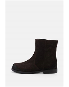 Полусапоги замшевые Abricot