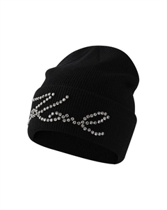 Шапка с отворотом и логотипом Karl lagerfeld