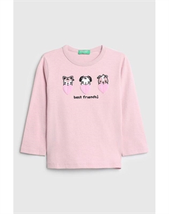 Лонгслив с принтом Benetton