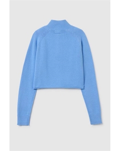 Джемпер хлопковый с воротником на молнии Ovs