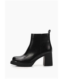 Ботильоны кожаные Abricot