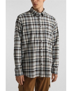 Рубашка хлопковая в клетку Bugatti