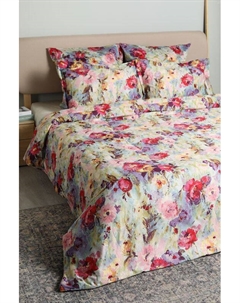 Пододеяльник из сатина с принтом Rose 21maison
