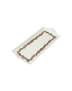 Блюдо фарфоровое с принтом Nutcracker and Ballerina 21maison