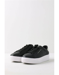 Кеды кожаные на высокой подошве Tommy hilfiger