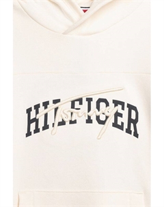 Худи хлопковое с принтом Tommy hilfiger