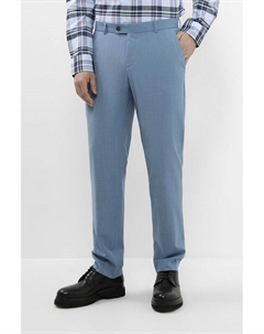 Брюки шерстяные зауженного кроя Bugatti