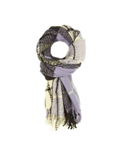 Палантин с добавлением шерсти с принтом Mellizos