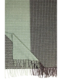 Палантин из смесовой шерсти с принтом Mellizos