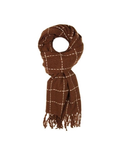 Палантин с добавлением шерсти с принтом Mellizos