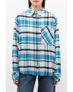 Рубашка в клетку с карманом S.oliver