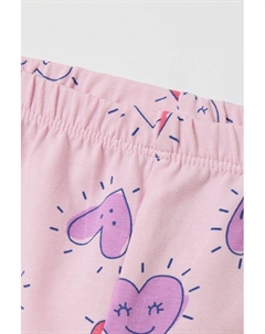 Легинсы хлопковые с принтом Fagottino