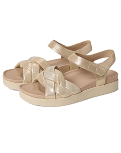 Сандалии Rosa Strappy Sandals, Gold Leather Vionic