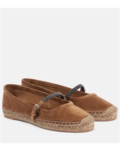 Замшевые эспадрильи Monili, Sesamo Brunello cucinelli