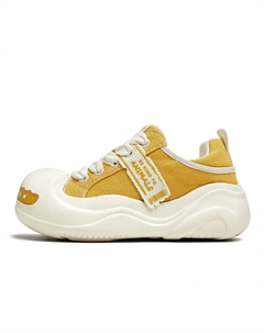 Тарепанда Данго открытые улыбающиеся дышащие легкие низкие повседневные туфли женские желтые, цвет Yellow Teenmix