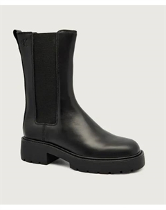 Кожаные ботинки челси, черный Calvin klein