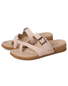 Туфли Carmela Thong Sandals, Cameo Rose Suede Vionic