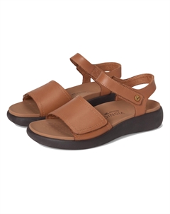 Сандалии Awaken Ankle Straps, Wheat Brown Leather Vionic