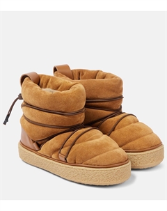 Замшевые ботильоны Heta, Cognac Isabel marant