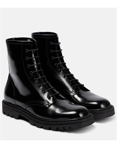 Ботильоны из лакированной кожи Ranger, черный The row