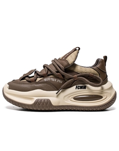 Мужские противоскользящие и износостойкие низкие повседневные ботинки на платформе - хаки, цвет Khaki Fcmm