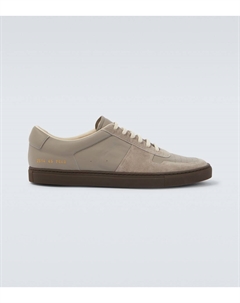 Кроссовки Achilles из кожи и замши, серый Common projects