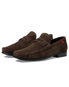 Лоферы Lexington, Brown Suede Marc joseph new york