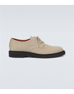 Замшевые туфли дерби, серый Common projects