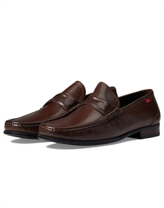 Лоферы Lexington, Brown Nappa Leather Marc joseph new york
