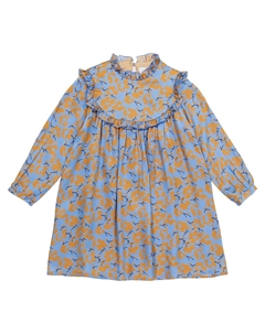 Цветочное платье, Bluueberry Blue Paade mode