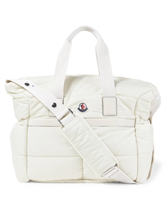 Комплект из сумки для детских подгузников и пеленального столика, бежевый Moncler enfant