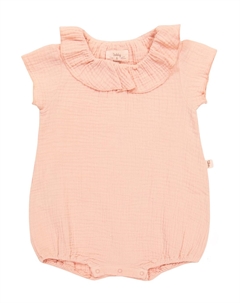 Детский хлопковый комбинезон, Smoothie Pink Il gufo