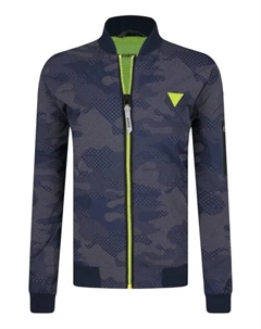 Бомбер Regular fit, синий Guess