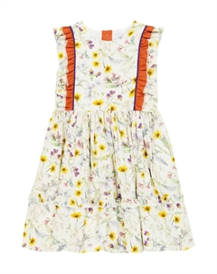 Платье Julie с цветочным принтом и оборками, Julie White Paade mode