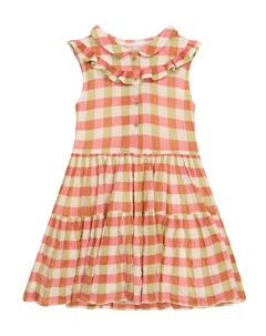 Платье Нелли из эластичного хлопка в клетку, May Morley