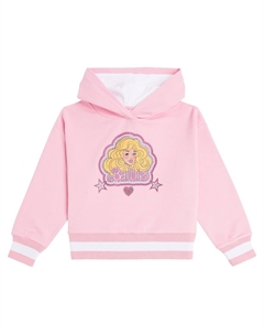 Толстовка с капюшоном из хлопкового джерси x Barbie, розовый Monnalisa